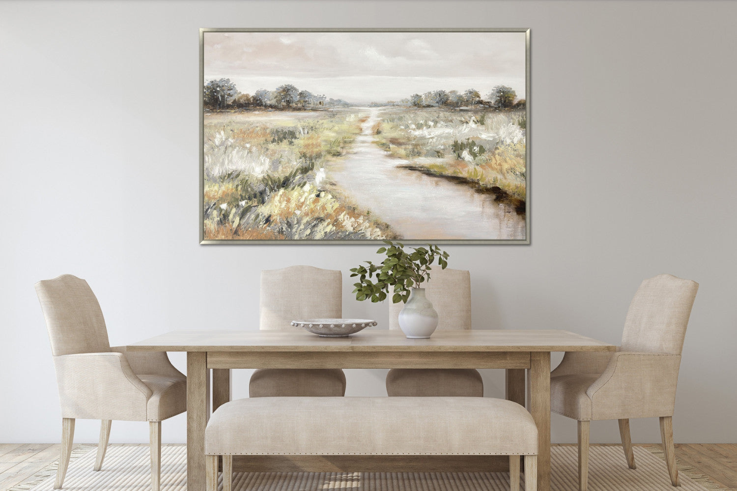 Pasture Drift Wall Art - Green - 40 X 60