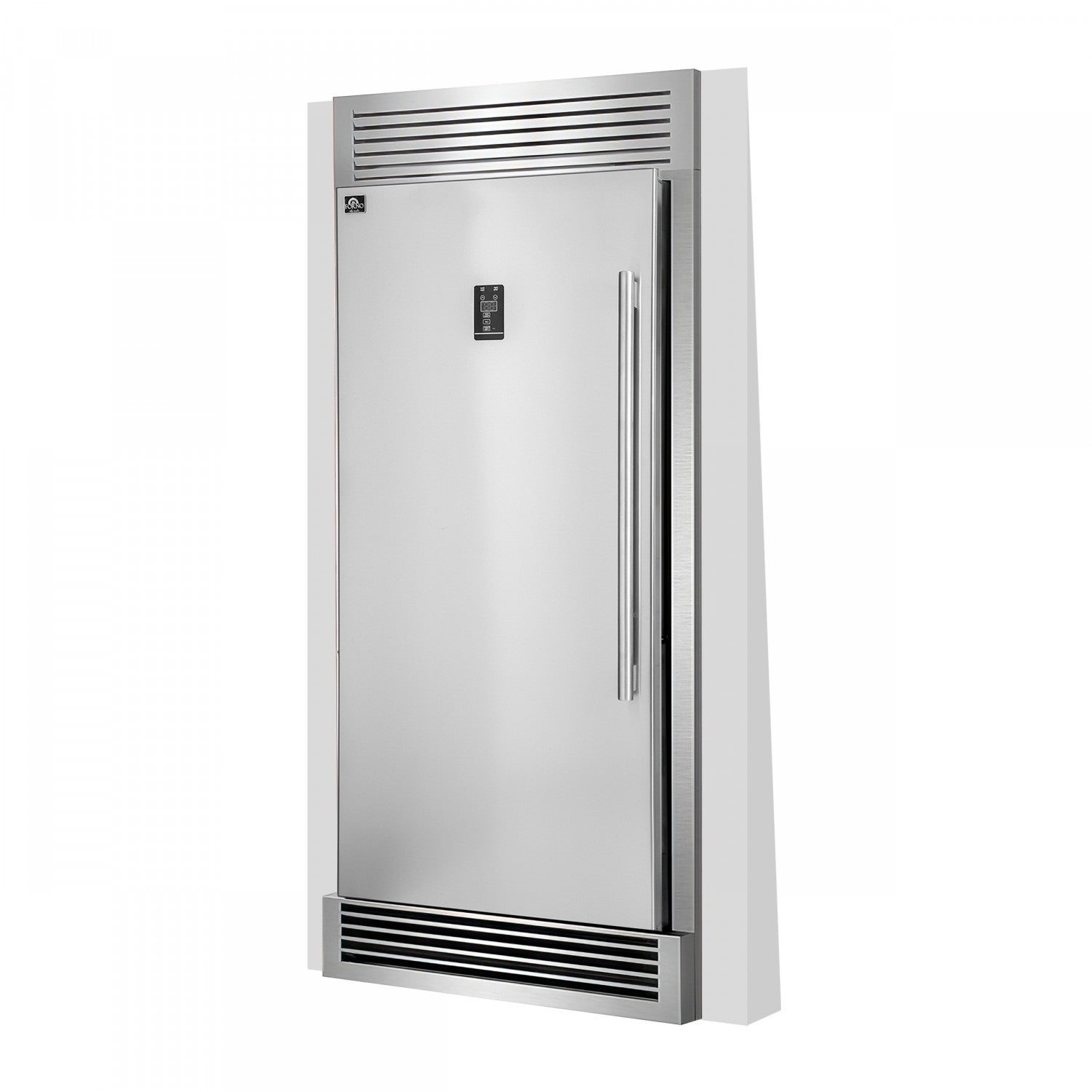 Forno Rizzuto 28" Stainless Steel Convertible Refrigerator/Freezer with Left Swing Door (13.8 Cu. Ft.) - FFFFD1933-32LS