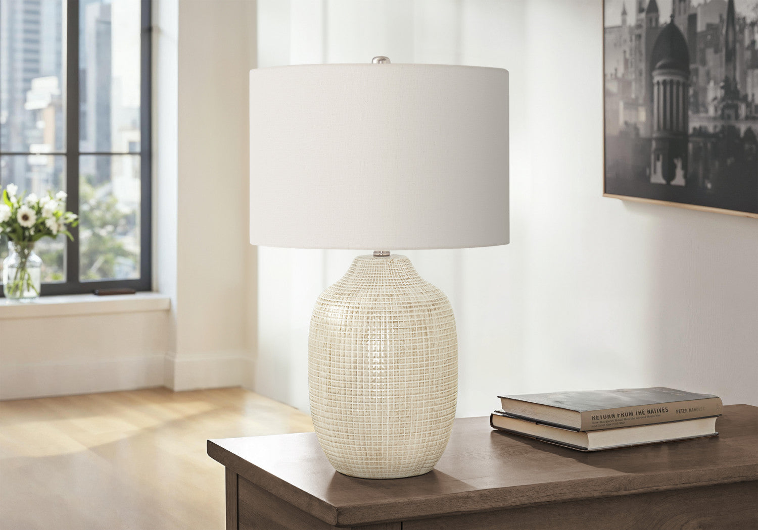 Yardley Table Lamp - Cream