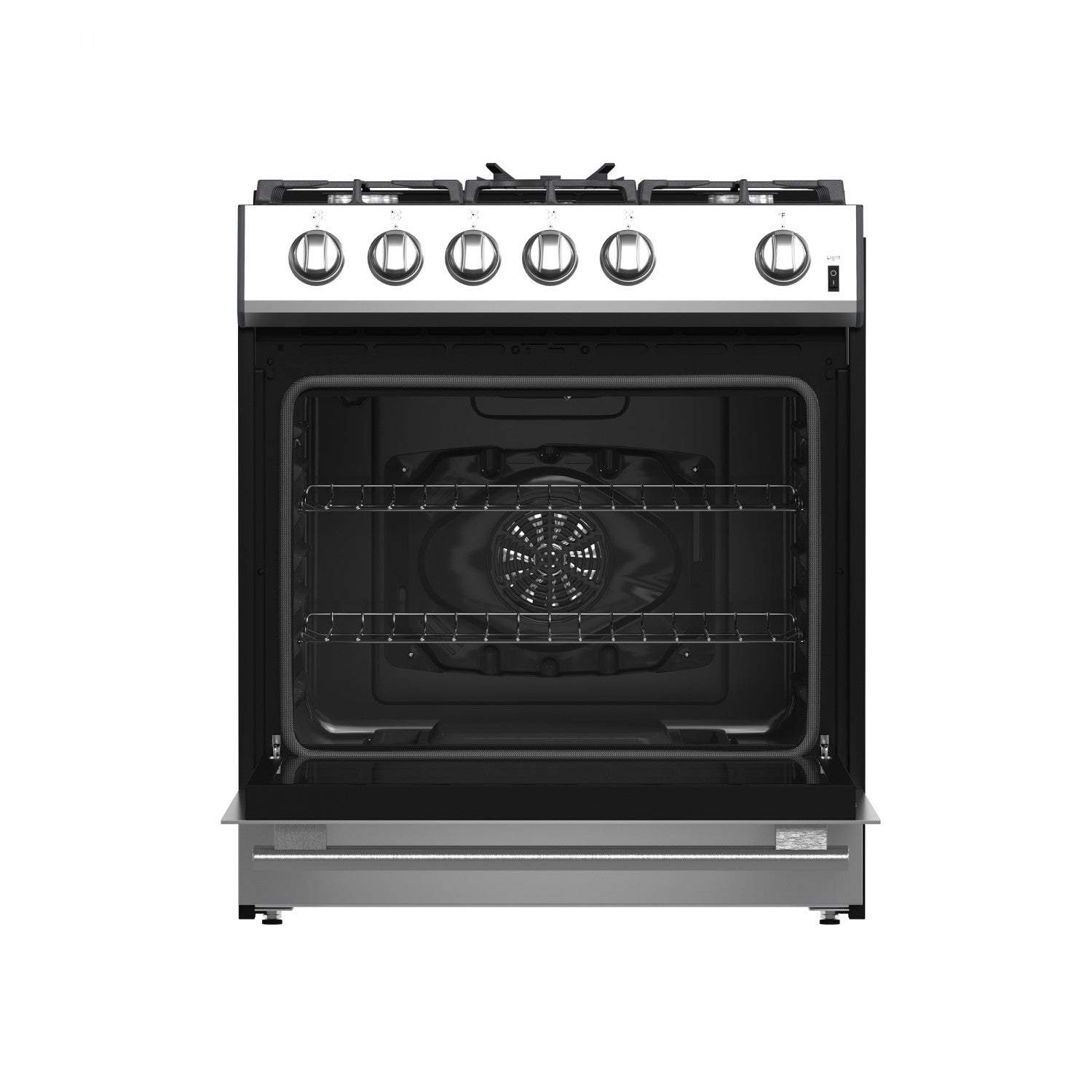 Forno Leonardo 30" Stainless Steel Freestanding Gas Range (5.0 Cu. Ft.) - FFSGS1116-30