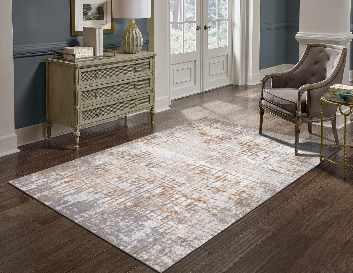 Cypress 8' X 11' Area Rug - Grey/Beige