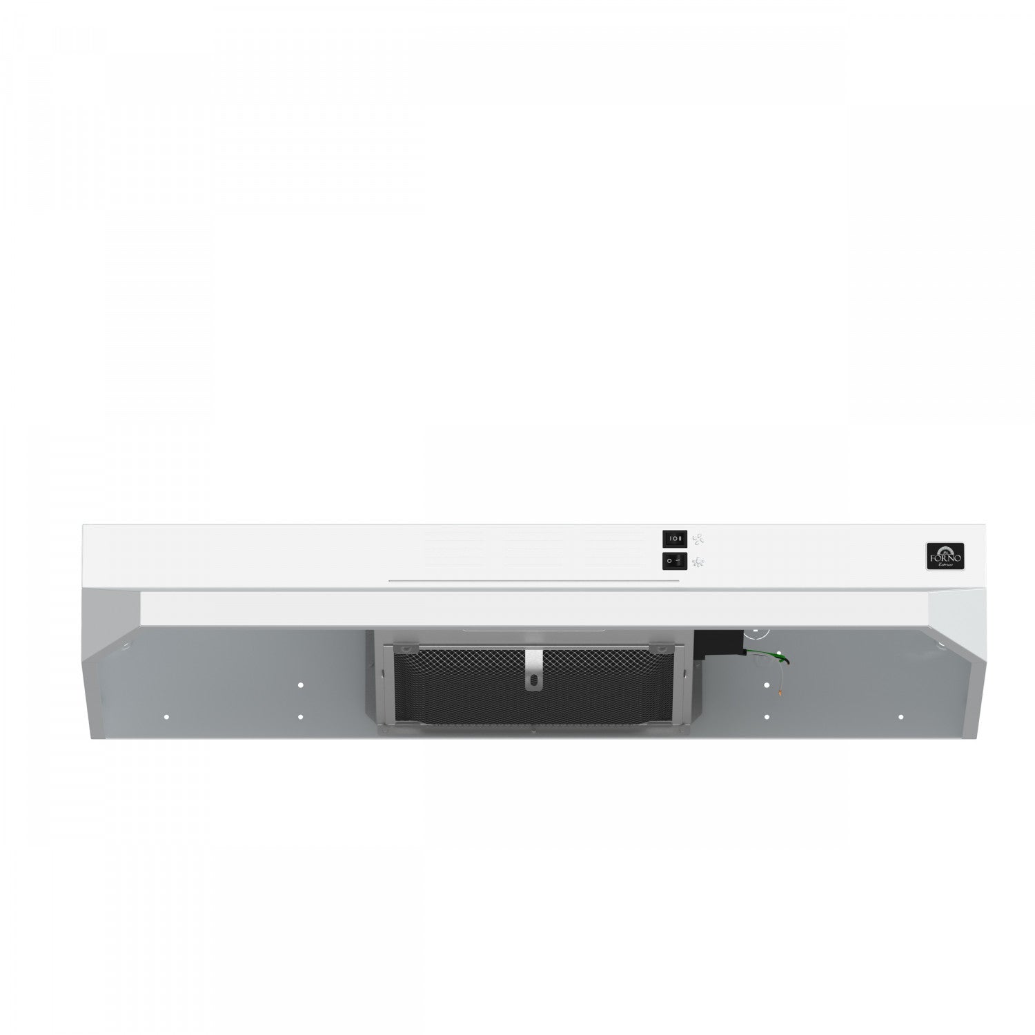 Forno Cappa White 30" 200 CFM Under Cabinet Range Hood - FRHUC5200-30WHT