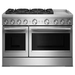 KitchenAid Stainless Steel Slide-In Range (6 cu. ft.) - KFDD948SSS