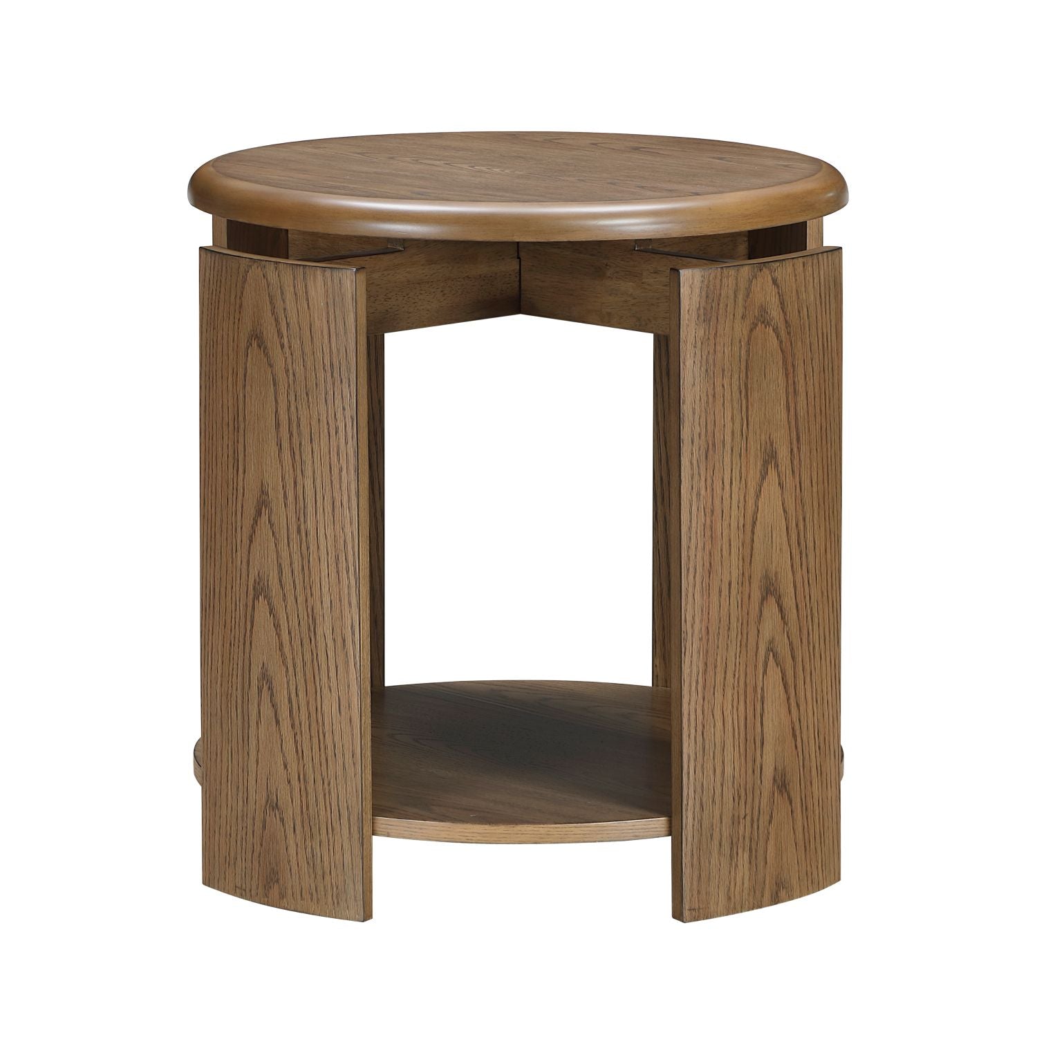 Mirabel 24" End Table - Brown Oak