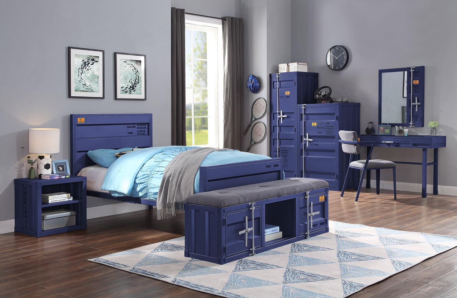 Konto Industrial Chest - Blue