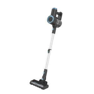 Aspirateur-balai/à main sans fil 2 en 1 – gris, bleu