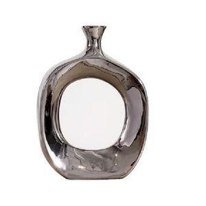 Regard novateur Vase grand - argent brillant