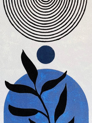 Sentiment de connexion Tableau abstrait