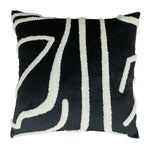 Whimsical Touches 18" x 18" Cushion - Black