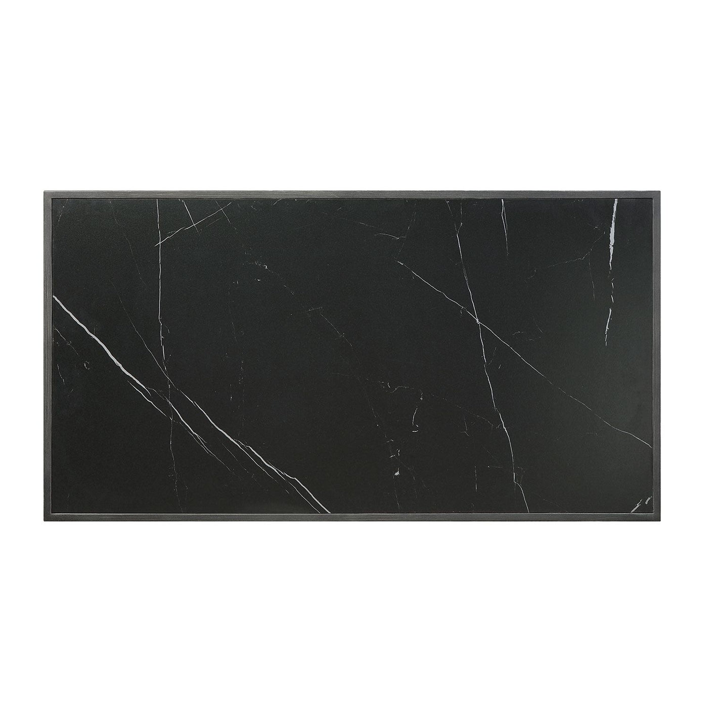 Desta End Table - Black Sintered Stone