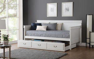 Stamen Daybed and Trundle Package - White