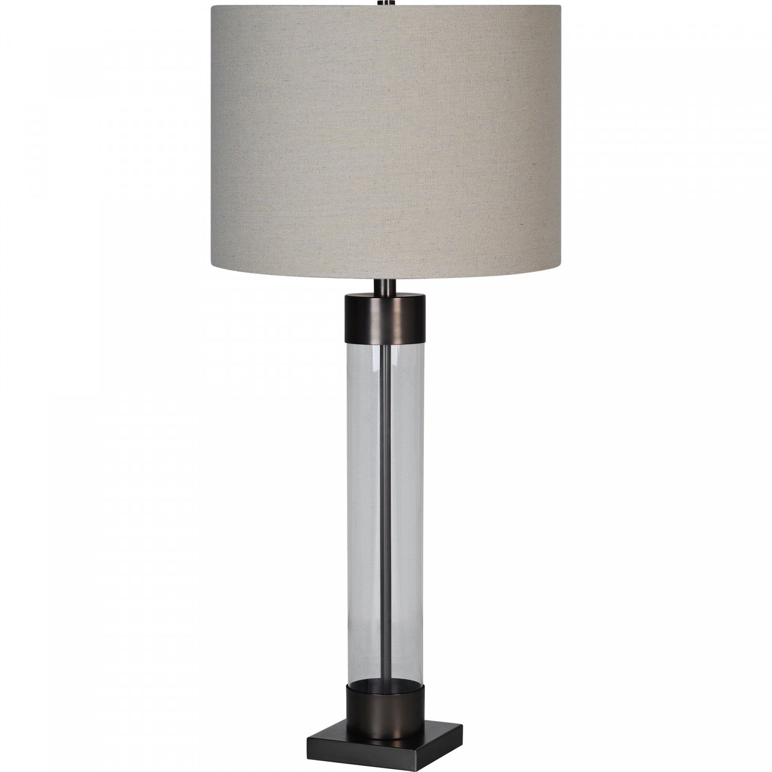 Mery Table Lamp - Clear/Bronze-Plated