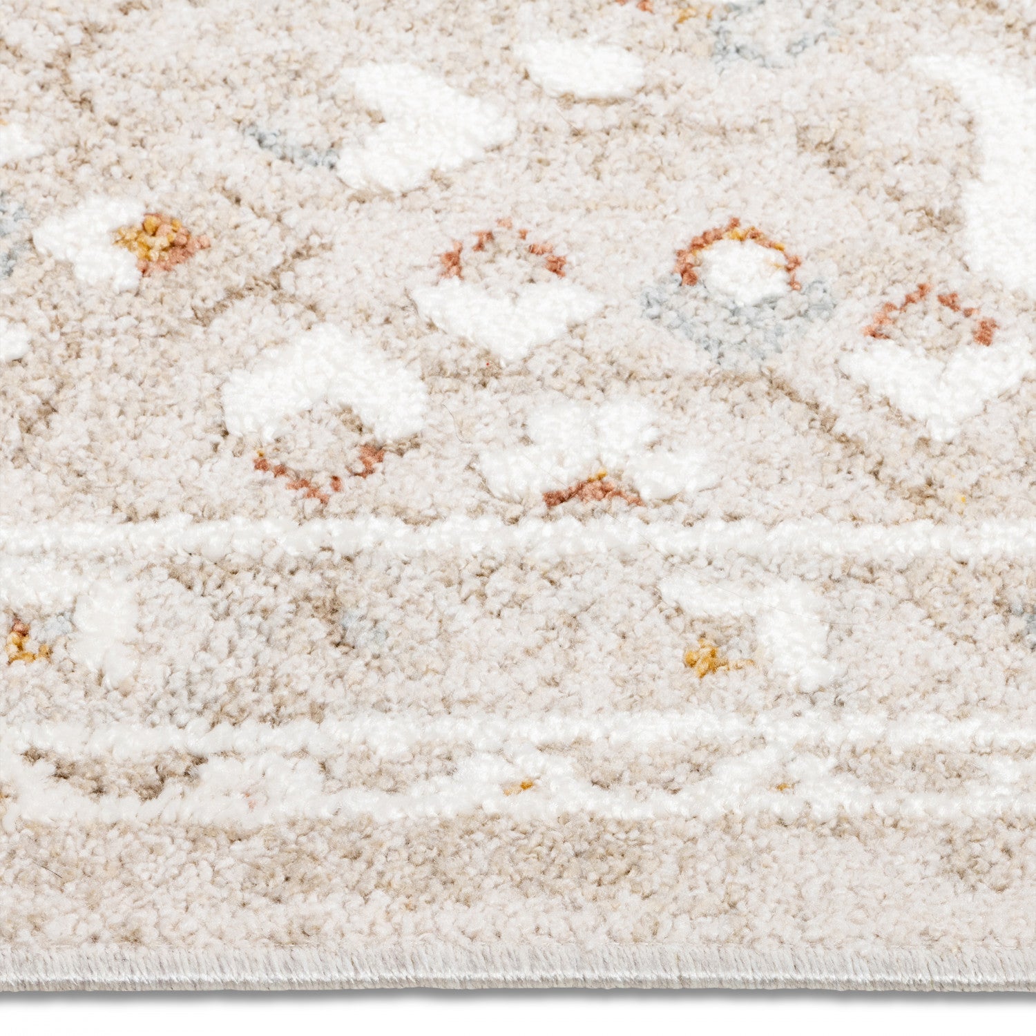 Kopfkino Bordered Rug - 6' x 9' - Multi-Colour