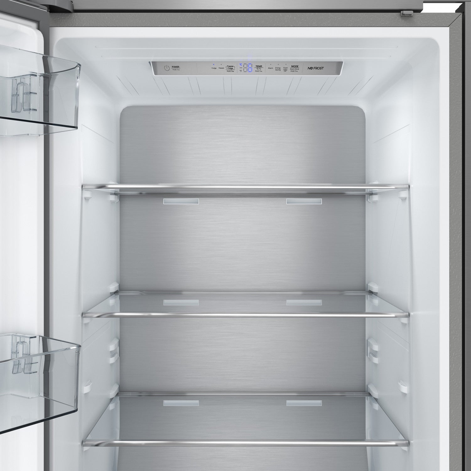 Forno Maderno 28" Stainless Steel Built-in Convertible Refrigerator/Freezer with Left Swing Door (13.6 Cu. Ft.) - FFFFD1722-32LSG