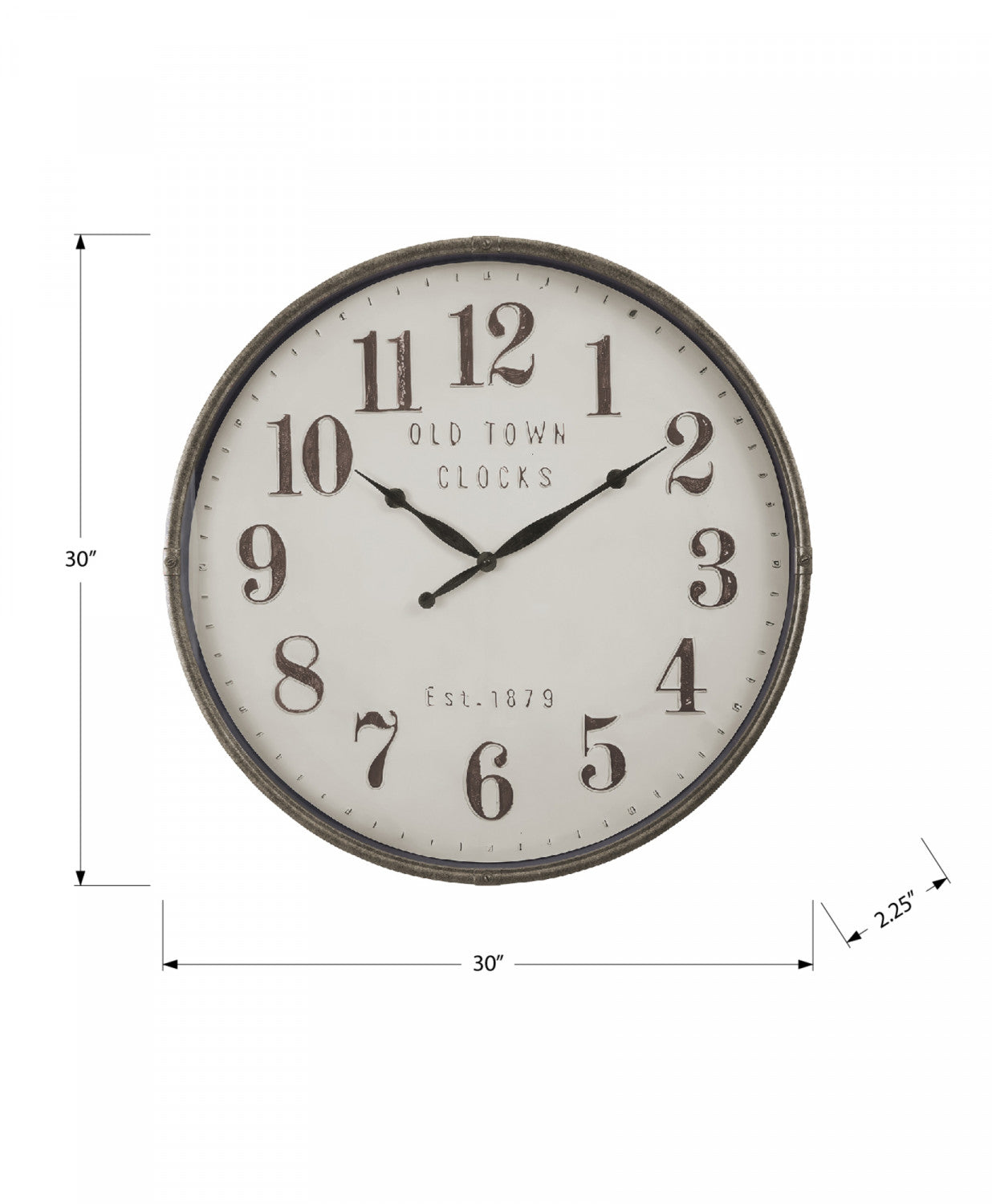 Evoke Clock - Brown