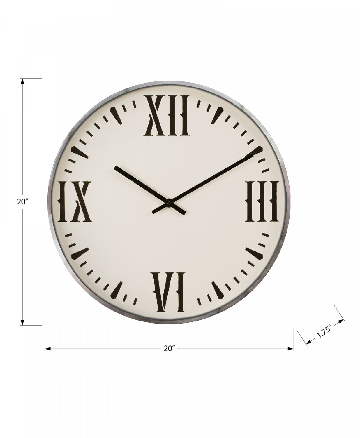 Equinox Clock - White