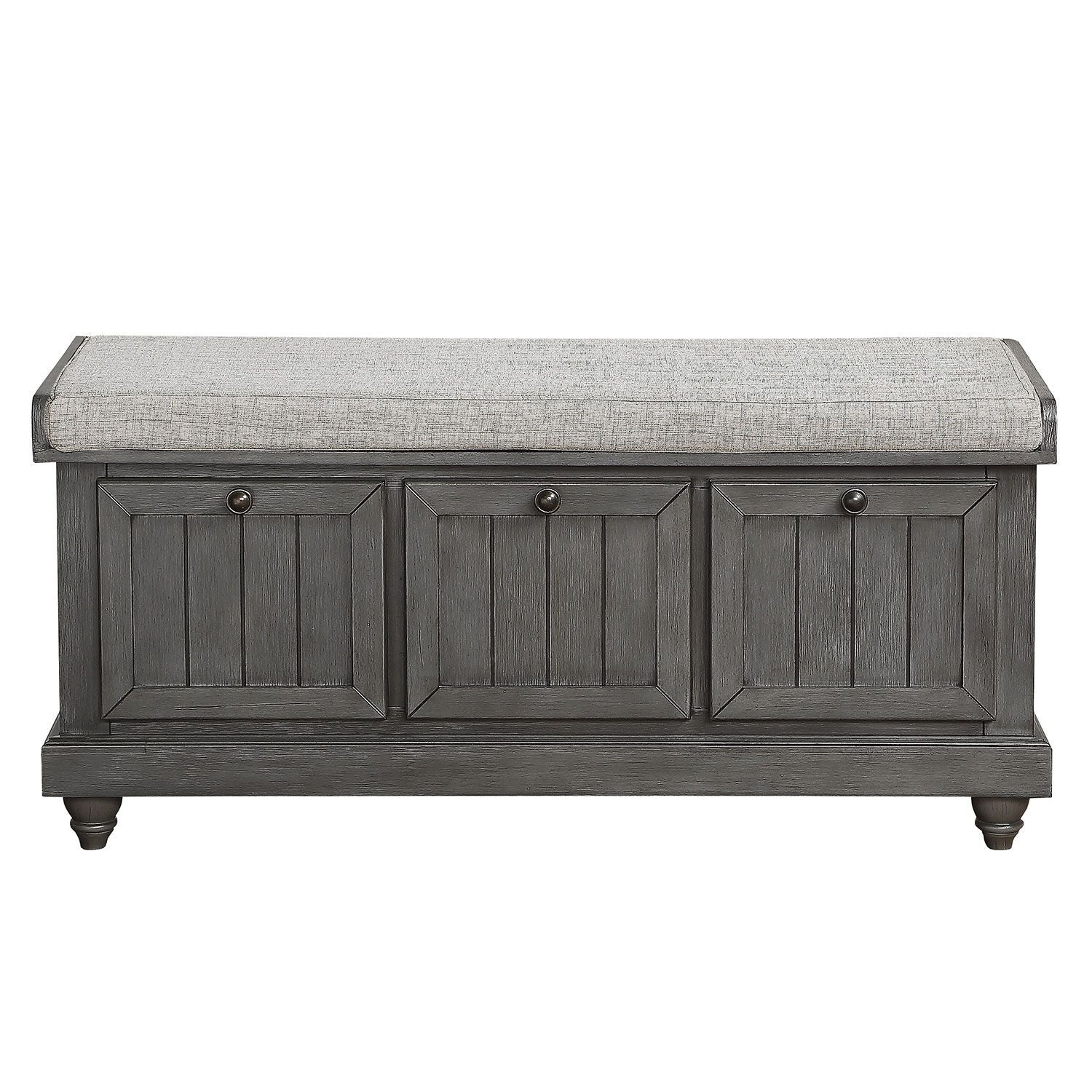 Woodwell Bench - Dark Grey