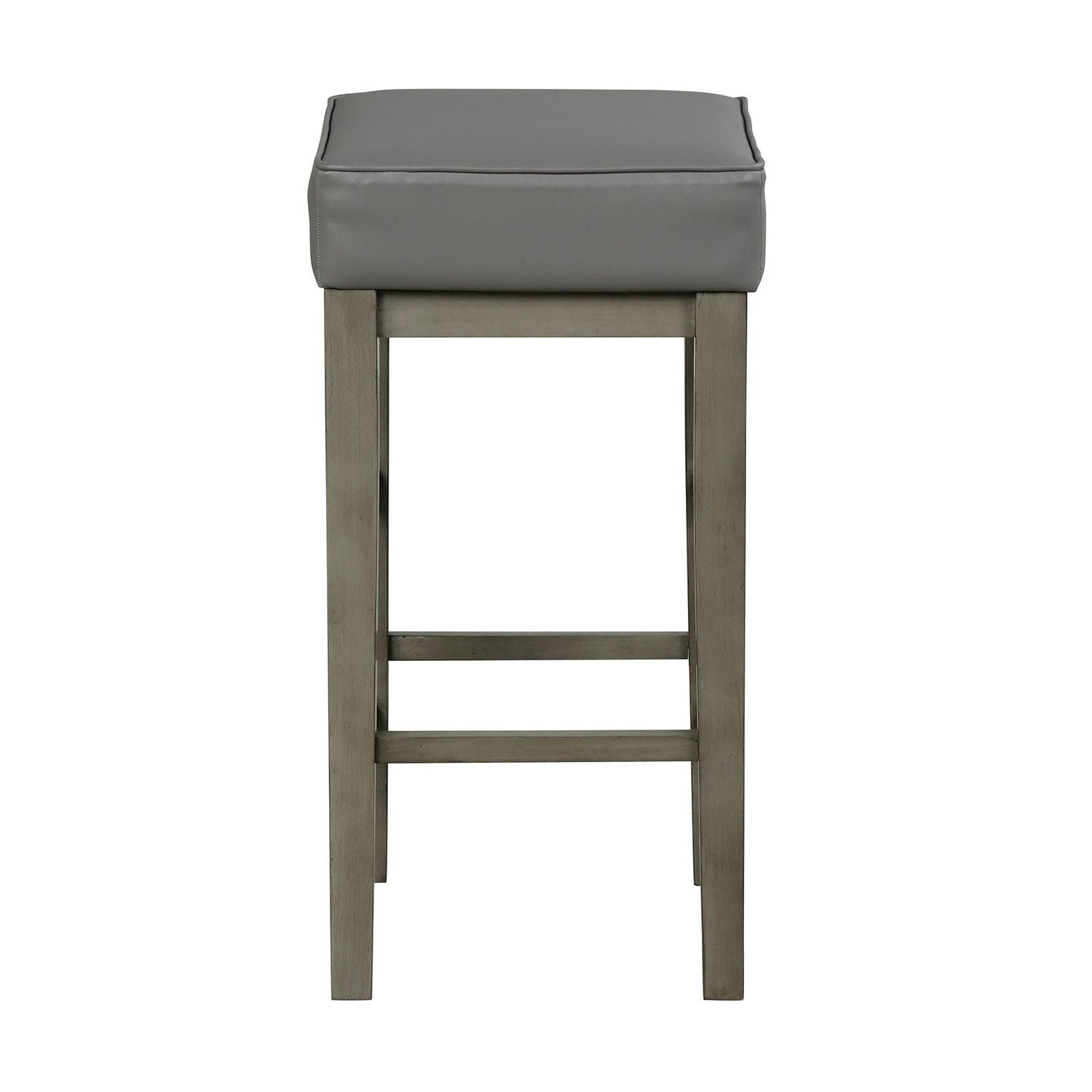 Pittsville Bar Stool - Grey - Set of Two