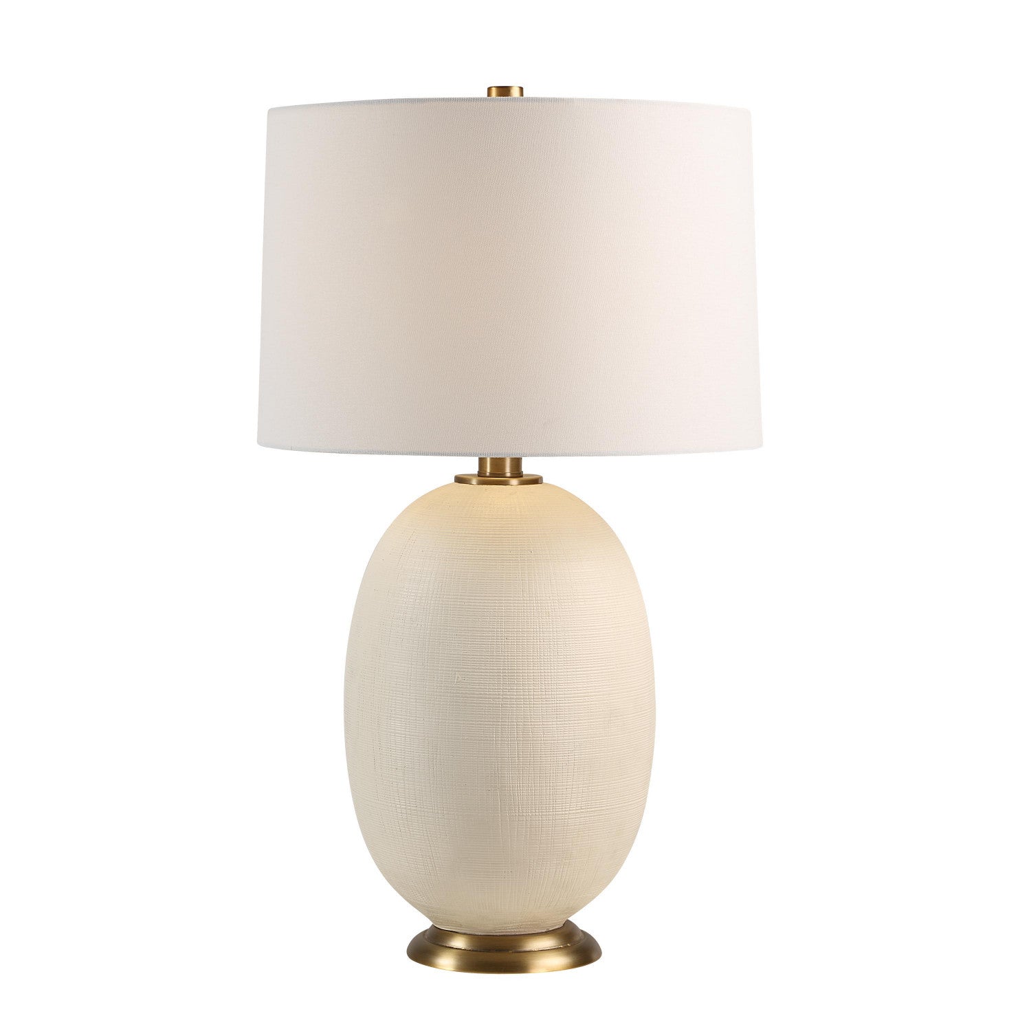 Noor Table Lamp - White