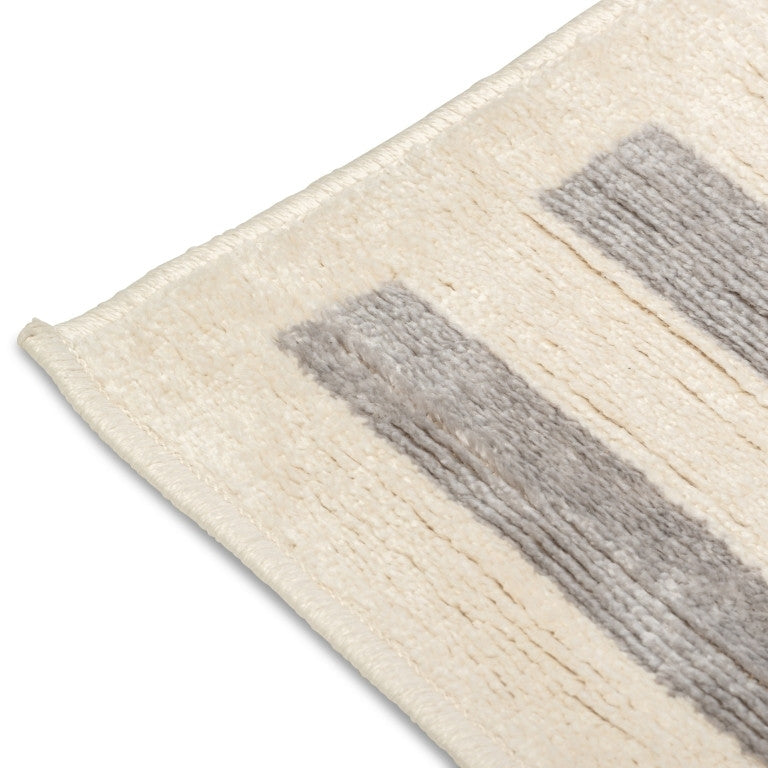 Urbane Lines Rug - 5' x 8' - Grey/Black