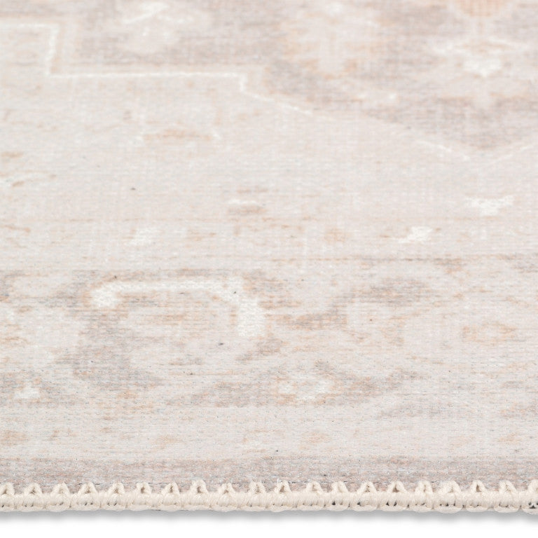 Aura Traditional Rug - 5' x 7' - Almond Cream