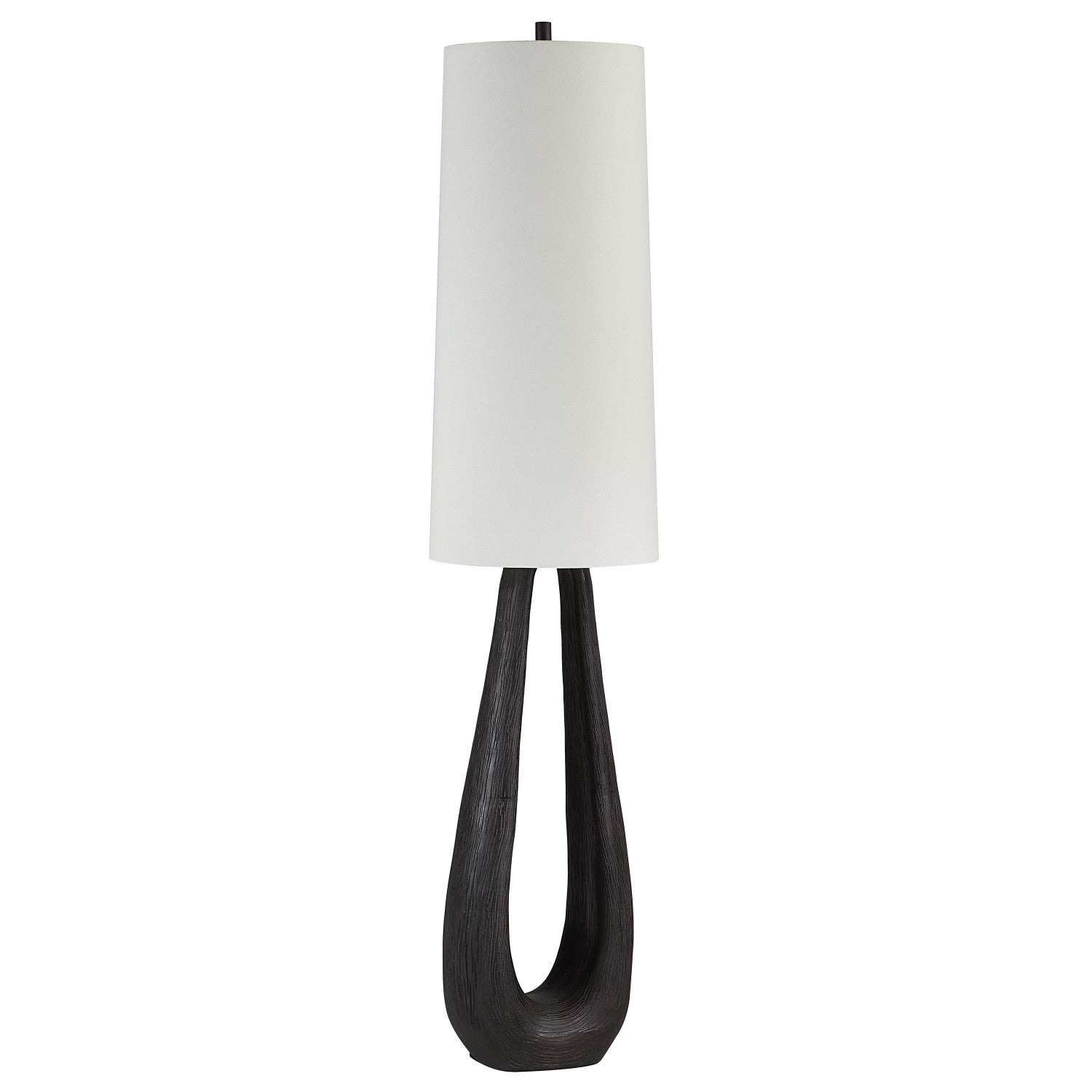 Blythe Floor Lamp - Dark Walnut