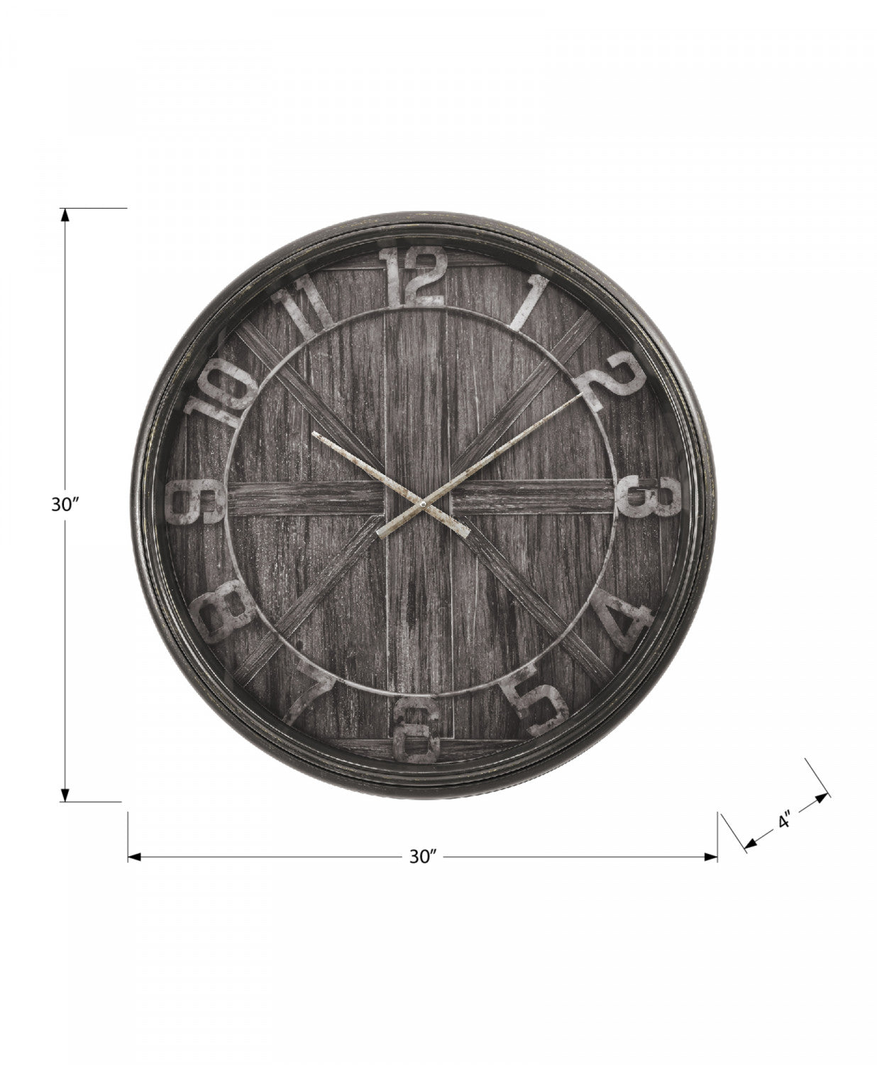 Splendor Clock - Brown