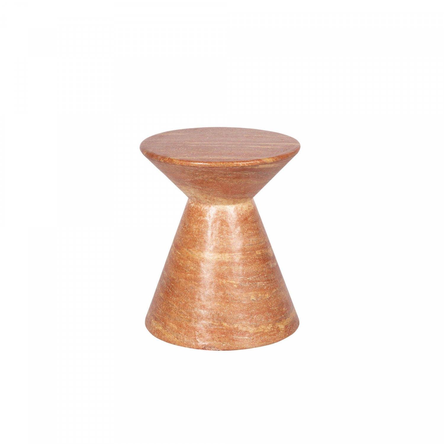 Veylia Side Table - Terra Cotta