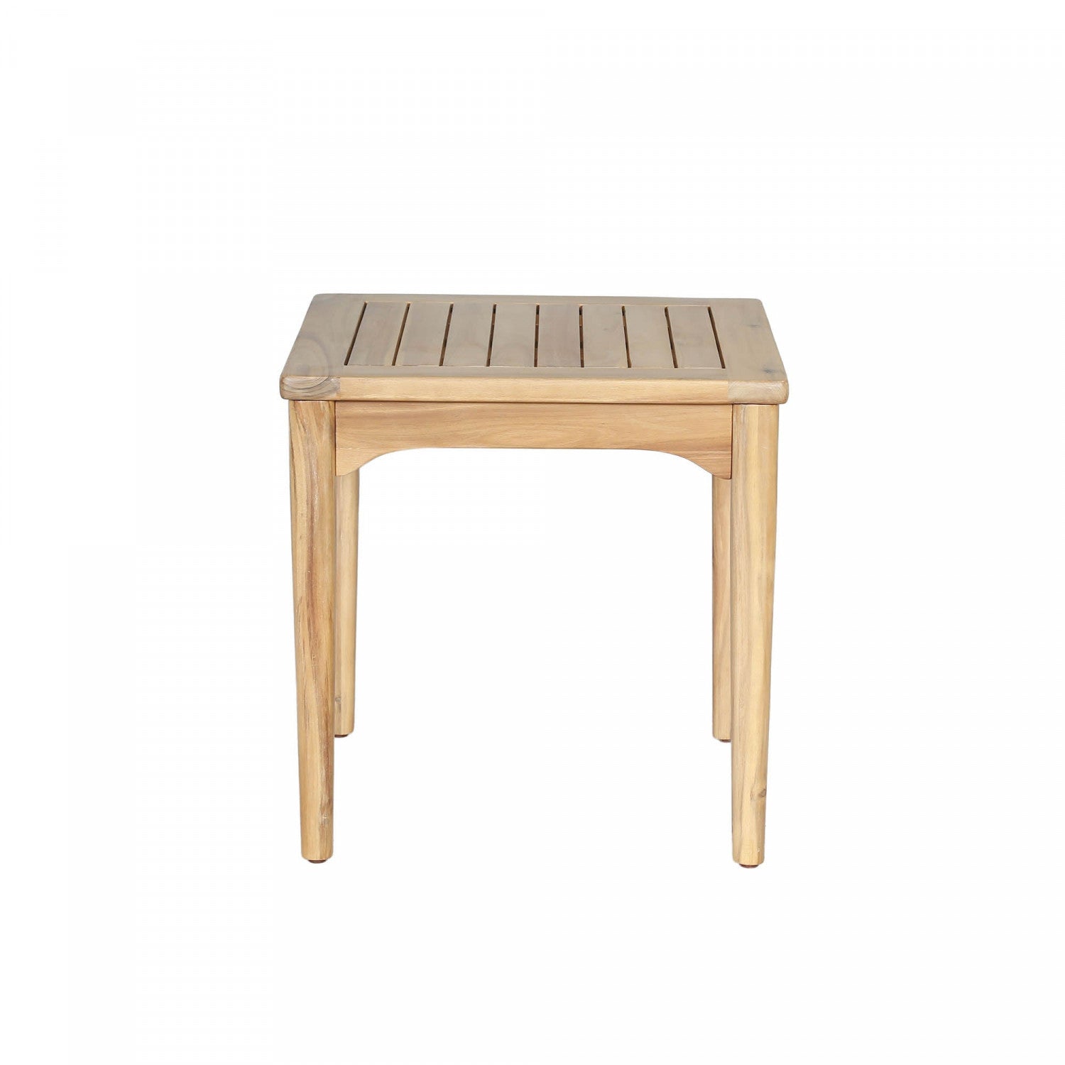 Fernlow Outdoor Square Side Table - Natural