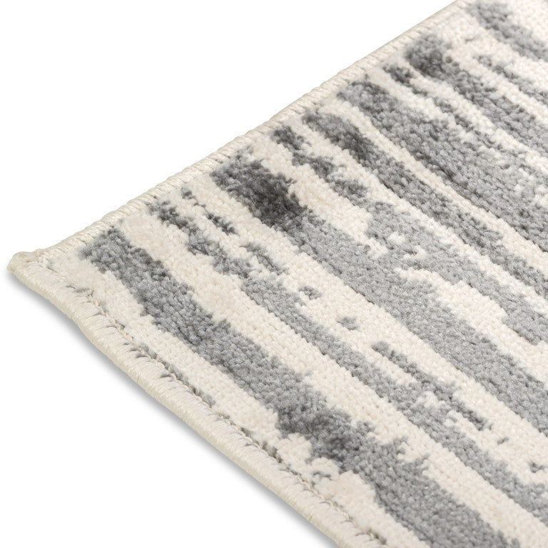 Urbane Stripes Rug - 6' x 9' - Grey