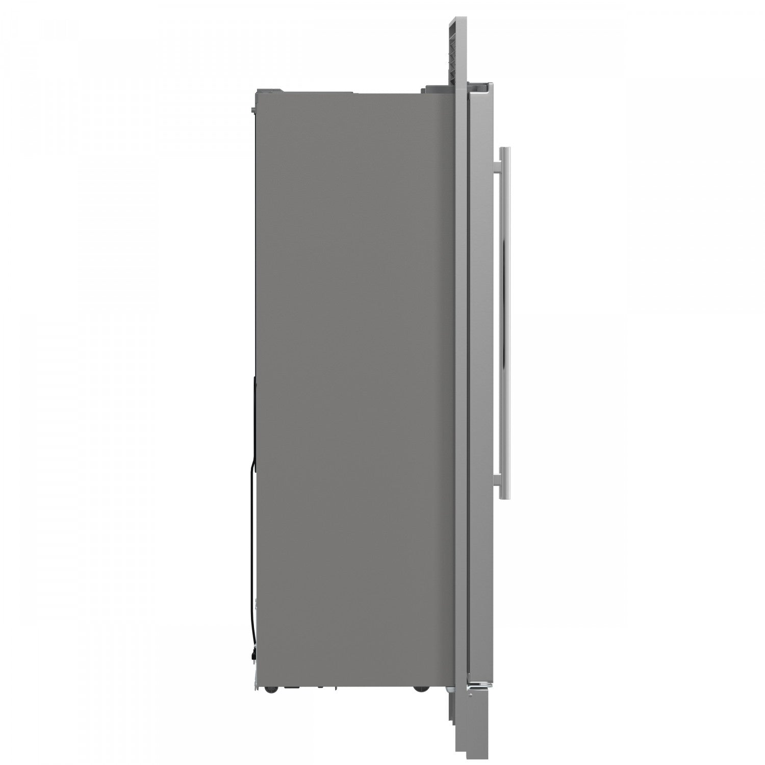 Forno Salerno 40" 20 Cu.Ft. Stainless Steel Built-in Side-by-Side Refrigerator with Ice & Water Dispenser - FFRBI1844-40SG