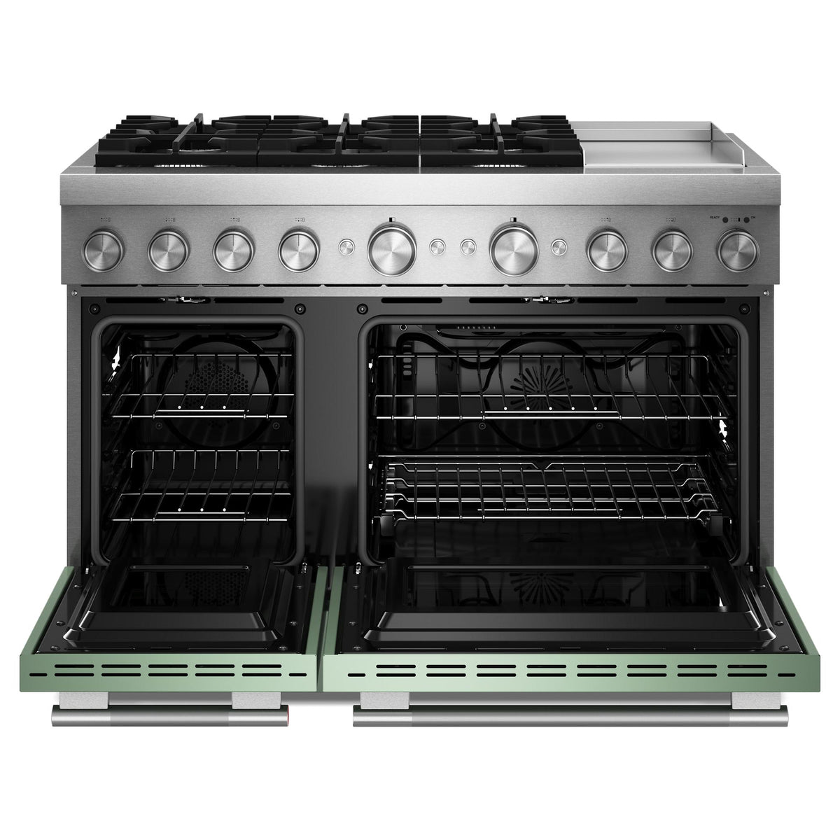KitchenAid Cardamom Slide-In Range (6 cu. ft.) - KFDD948SDC