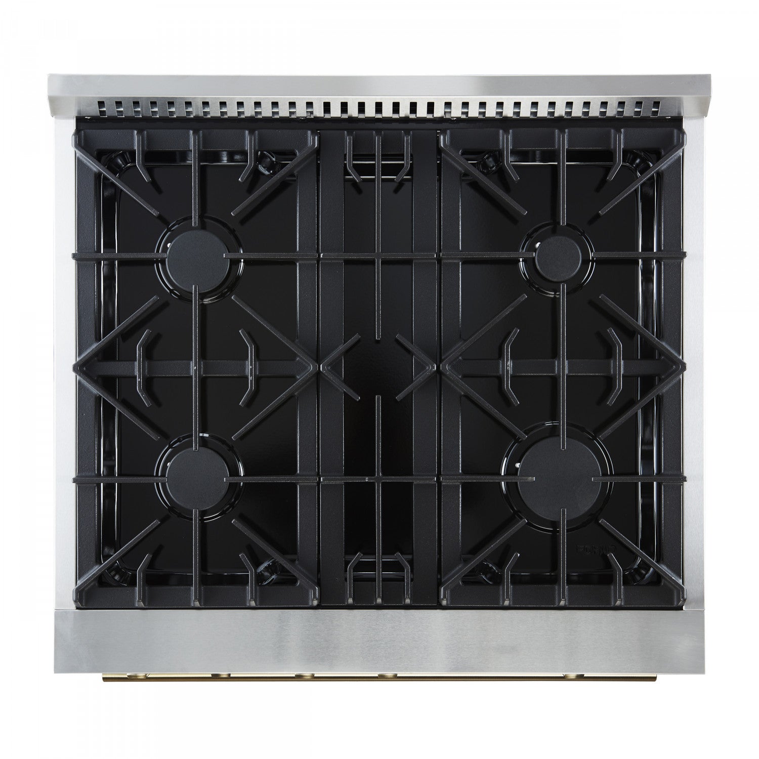 Forno Marco 30" Black Freestanding Gas Range (4.32 Cu. Ft.) - FFSGS6277-30BLK