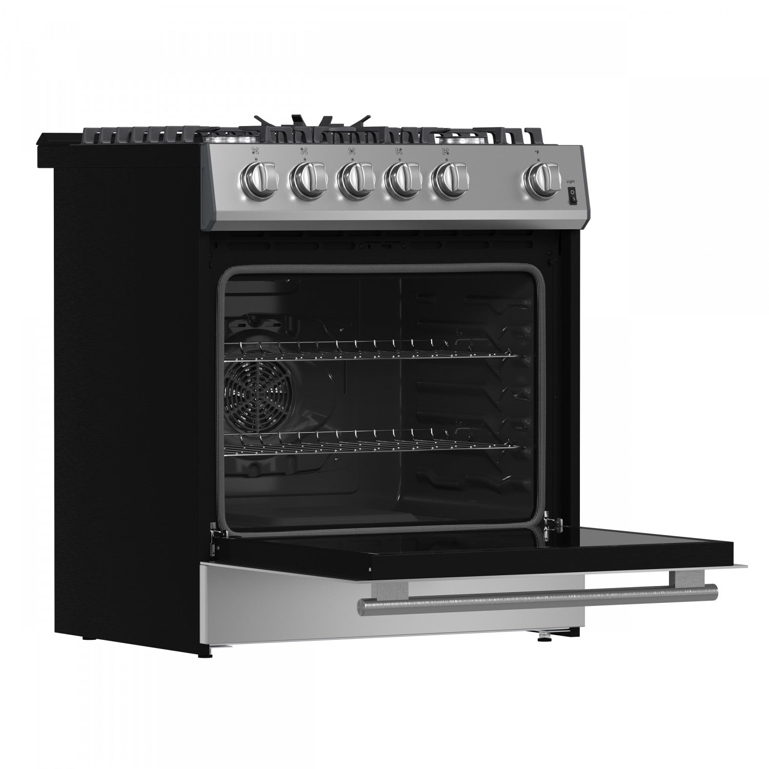 Forno Leonardo 30" Stainless Steel Freestanding Gas Range (5.0 Cu. Ft.) - FFSGS1116-30