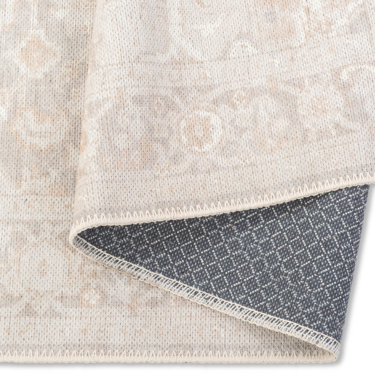 Aura Traditional Rug - 8' x 10' - Almond Cream