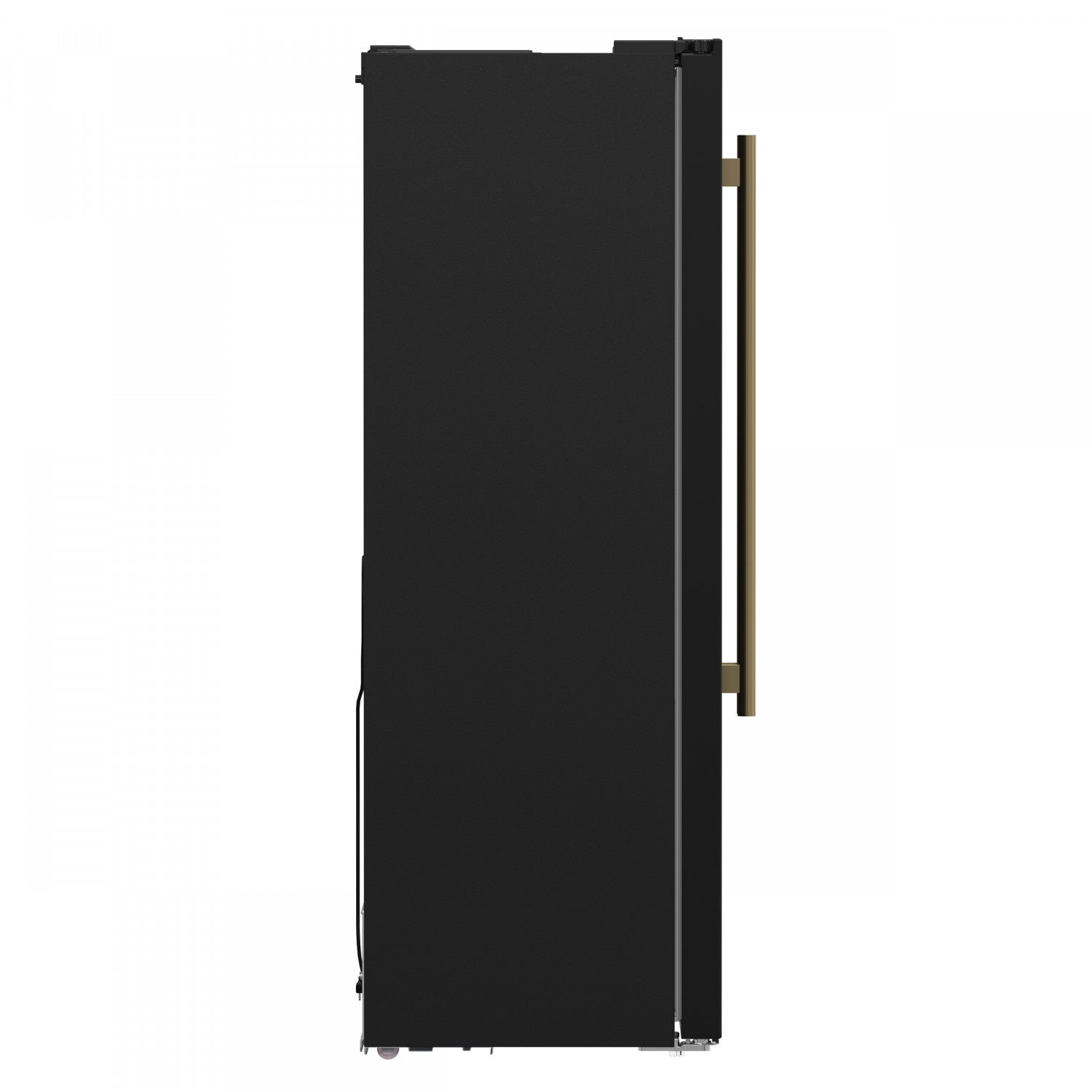 Forno Salerno 15.6 Cu.Ft. 33" Black Freestanding Side-by-side Refrigerator - FFRBI1805-33BLK