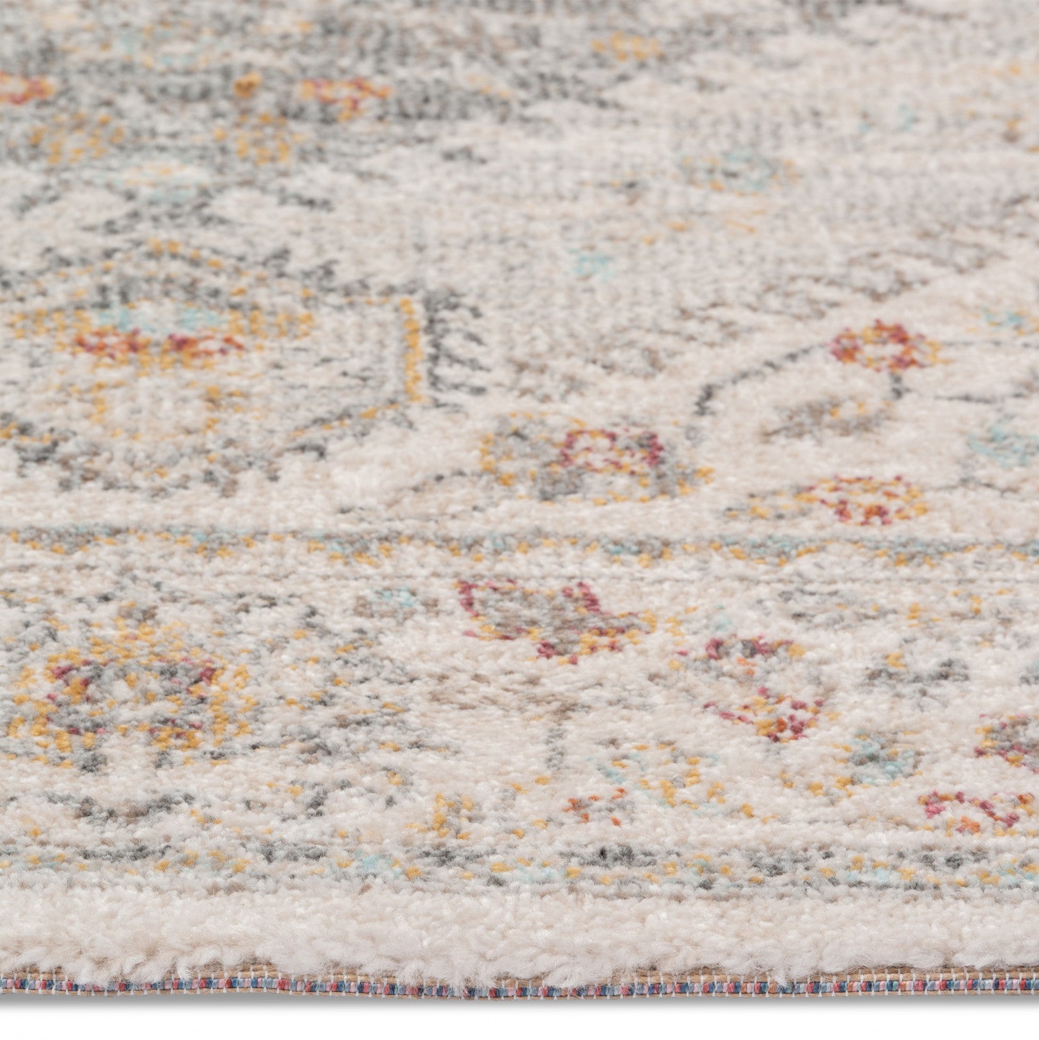 Cubana Bordered Rug - 3' x 5' - Multi-Colour