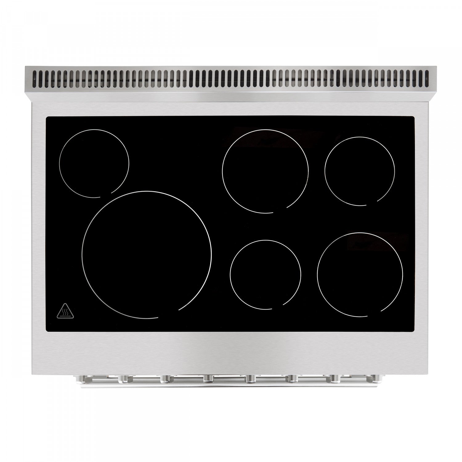 Forno Paolo 36" Stainless Steel Freestanding Electric Range with True Convection (5.44 Cu. Ft.) - FFSEL6011-36