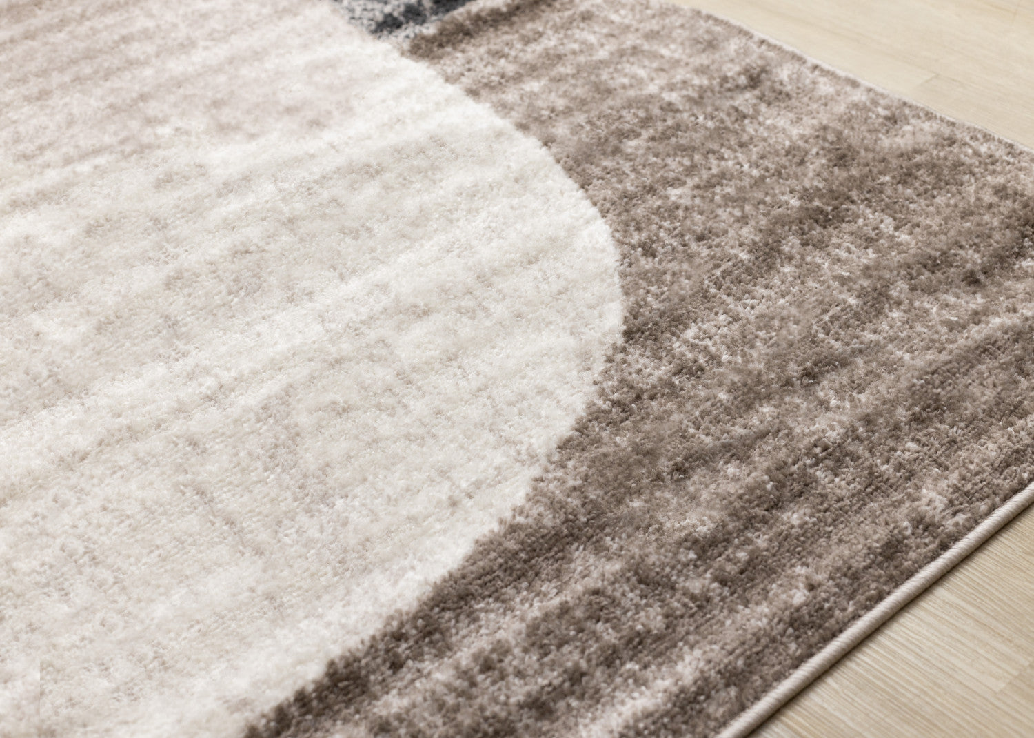 Maui Modern Geometric Area Rug - 5' X 8' - Grey/Green/Yellow