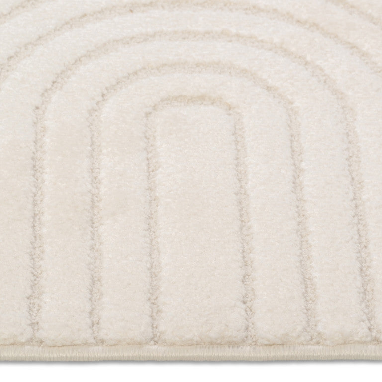 Elio Arches Rug - 5' x 8' - Almond Cream