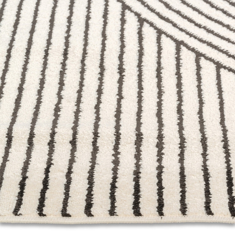 Urbane Arches Rug - 5' x 8' - Black