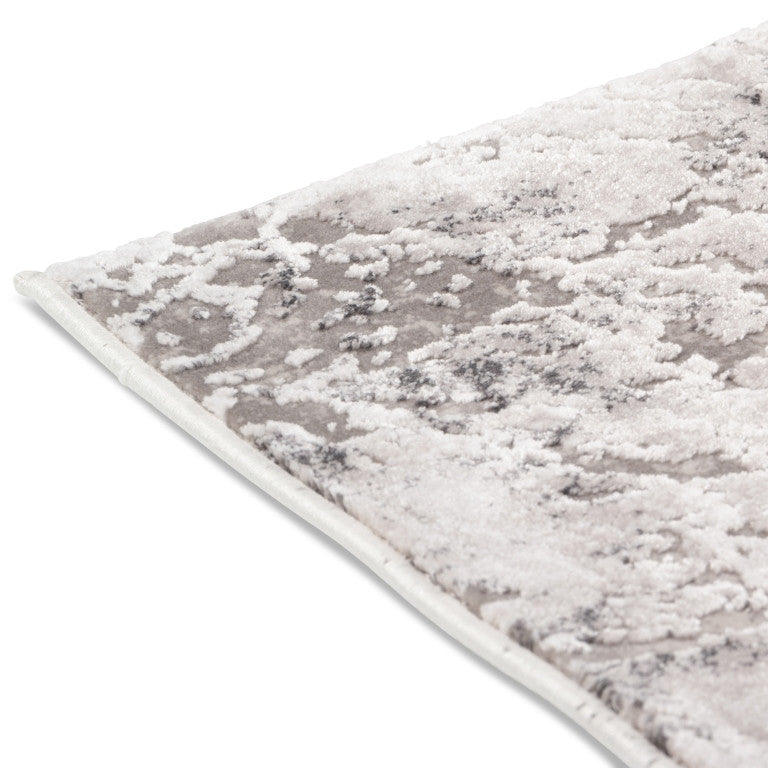 Skadi Marble Rug - 8' x 10' - Grey/Beige