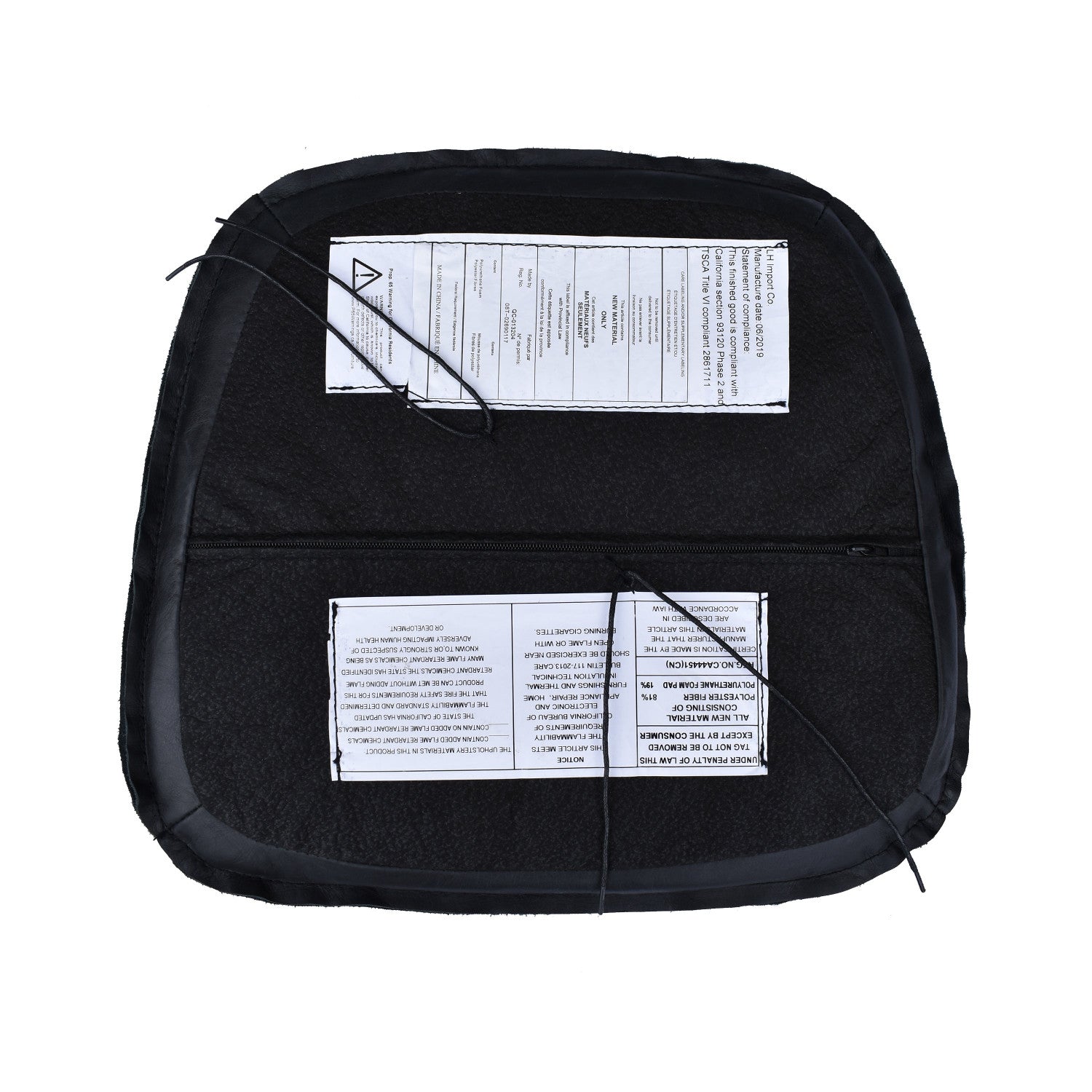 Dovren Leather Cushion Seat - Vintage Brown