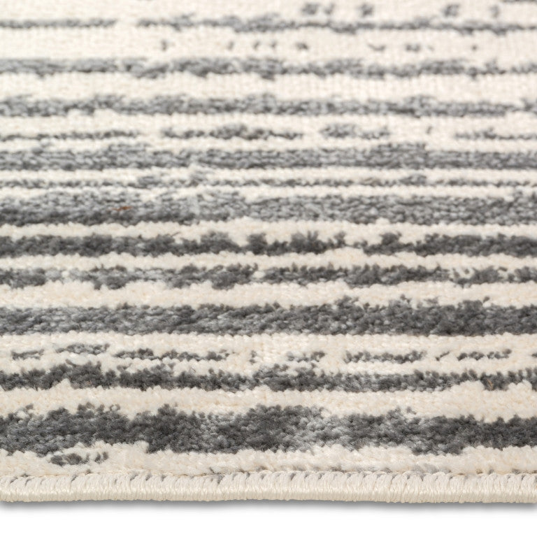 Urbane Stripes Rug - 6' x 9' - Grey