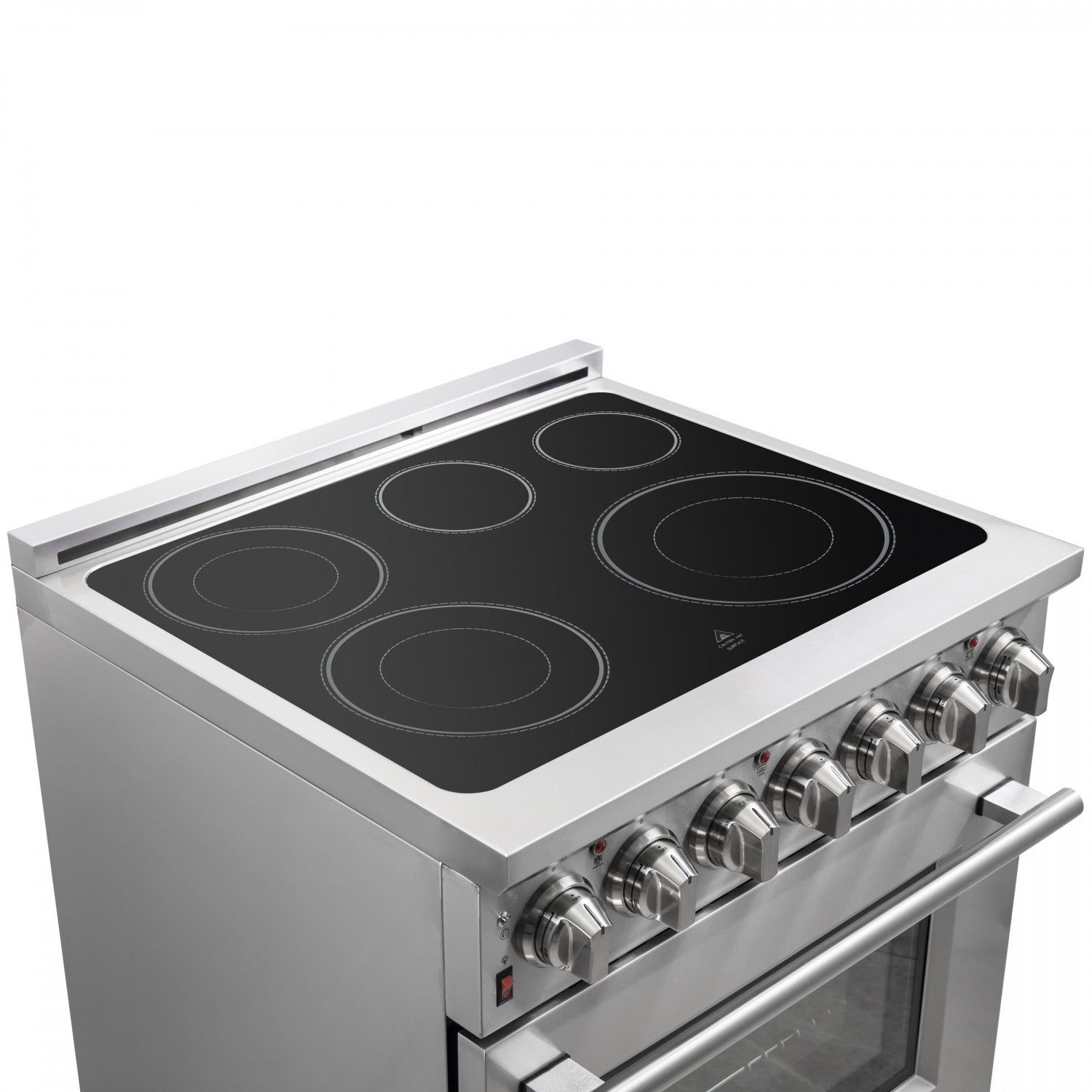 Forno Massimo 30" Stainless Steel Freestanding Electric Range with True Convection and Air Fry (4.32 Cu. Ft.) - FFSEL6020-30