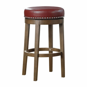 Westby Tabouret hauteur bar pivotant - rouge