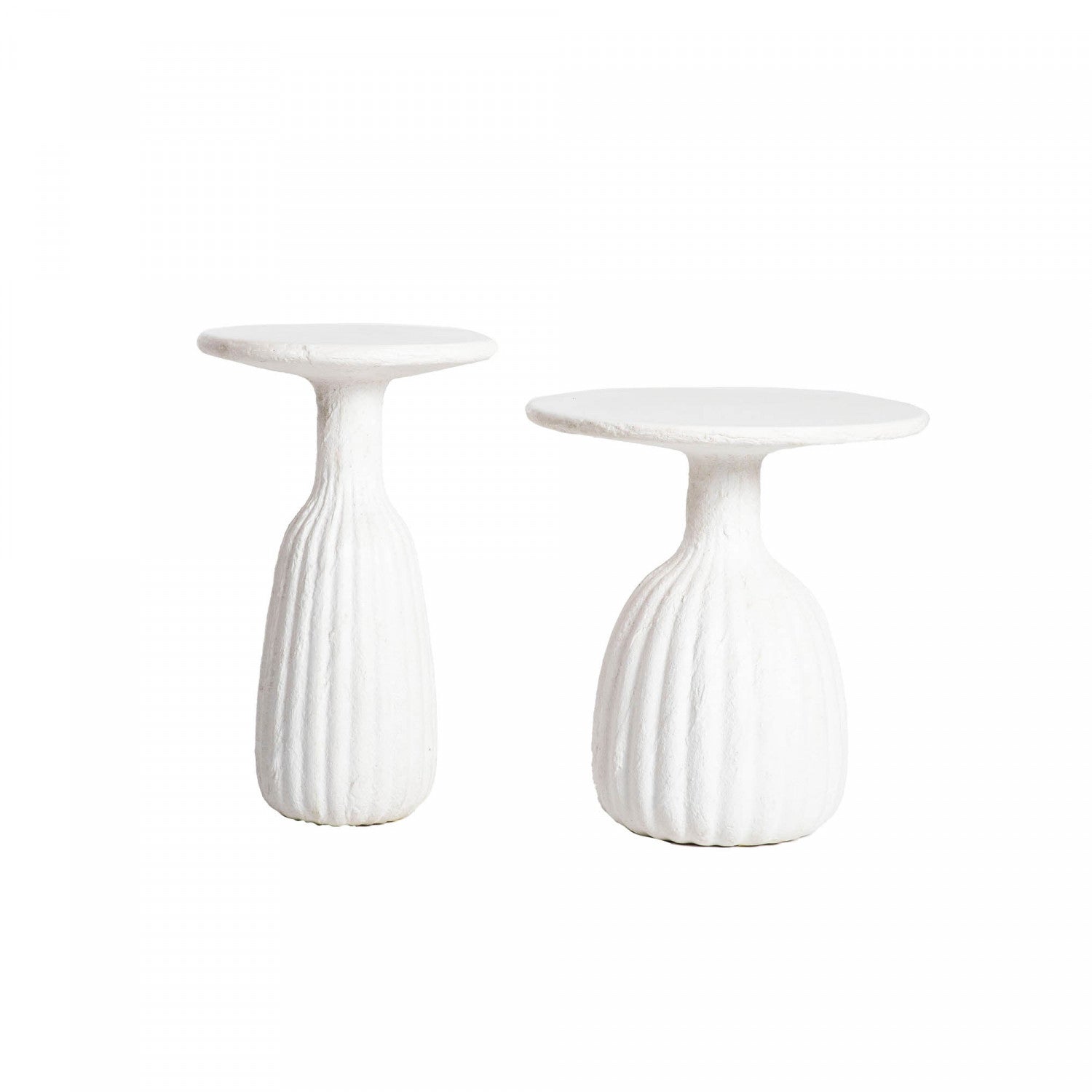 Iselyn Low Side Table - White