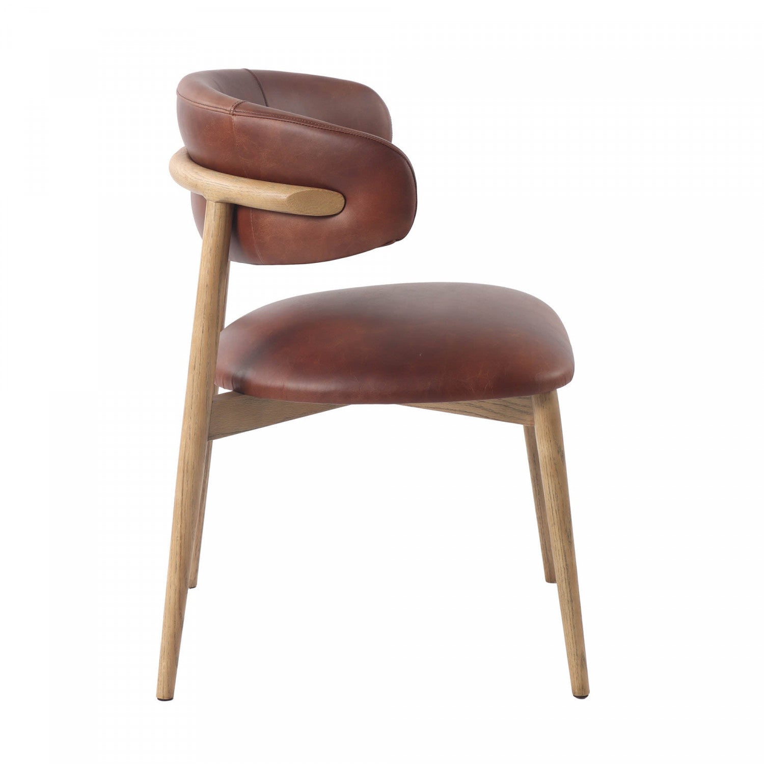 Veyda Dining Chair - Tobacco