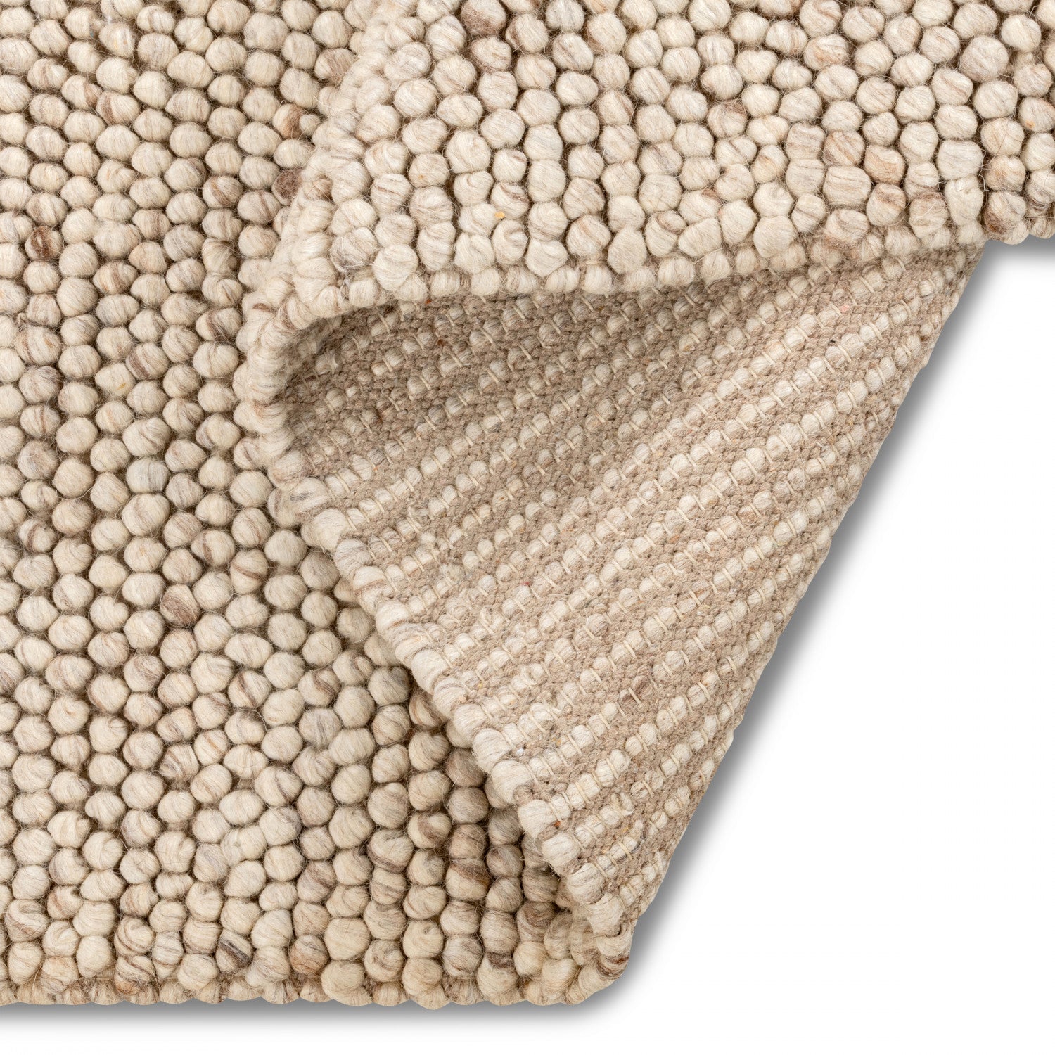 Calabria Pebbles Rug - 8' x 10' - Beige/Brown