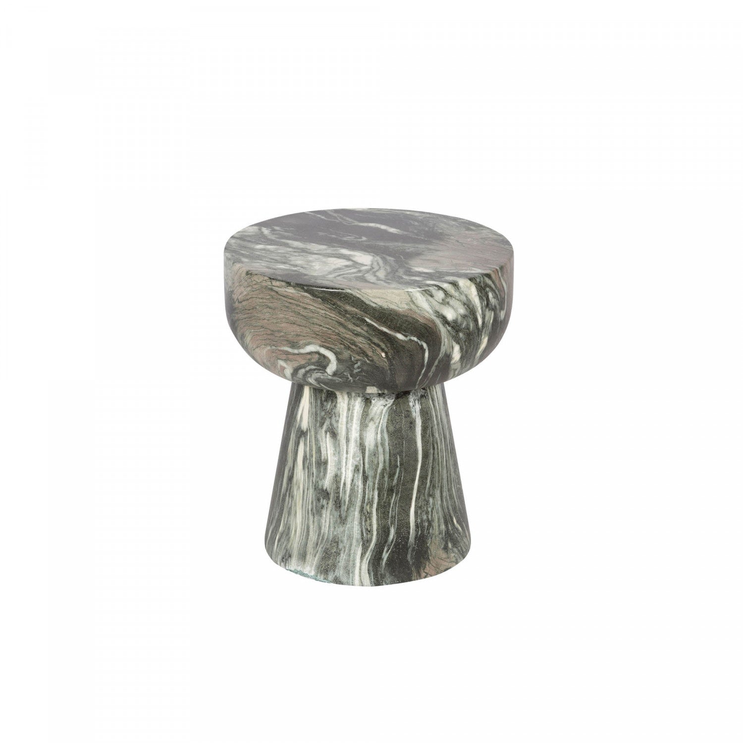 Valecourt Side Table - Marbled